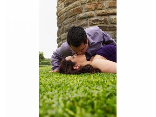 Sesión casual romántica