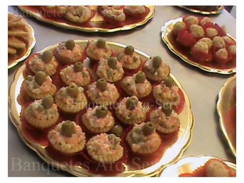 Bocadillos para tus invitados