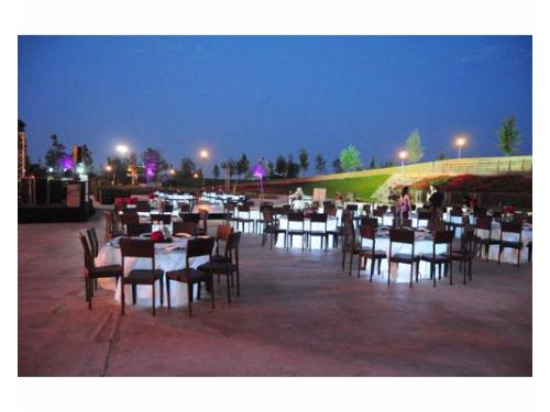 Tu recepción al aire libre