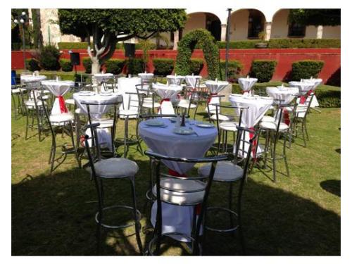 Mobiliario y mantelería