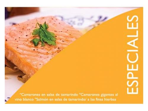 Pregunta por  los platillos especiales que tenemos