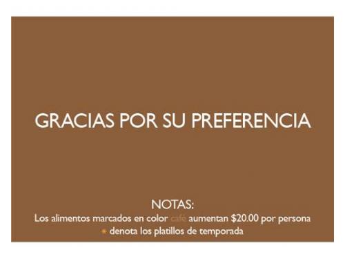 Gracias  por  su  preferencia