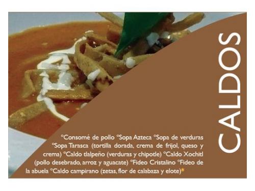 Caldos para  tus  eventos