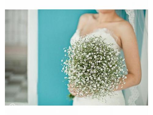 Detalle del ramo de la novia