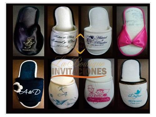 Pantuflas para boda
