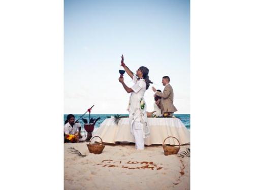 Emocionante boda maya