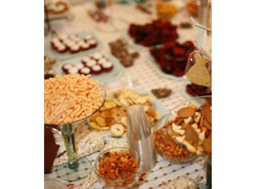 Barra de postres para boda
