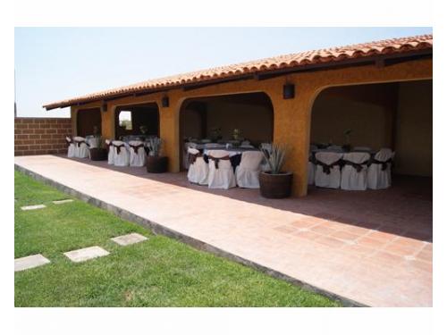 Montaje en la zona techada