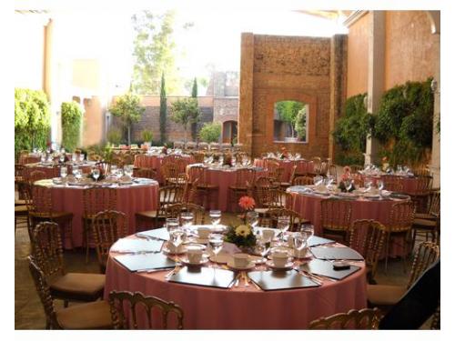 Montajes en mesas redondas