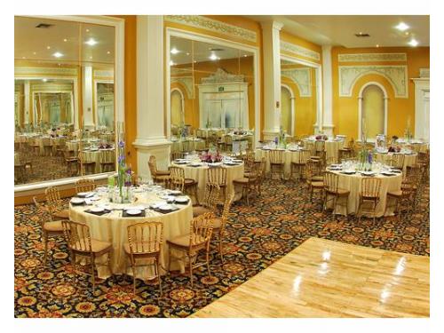 Elegante salón para bodas