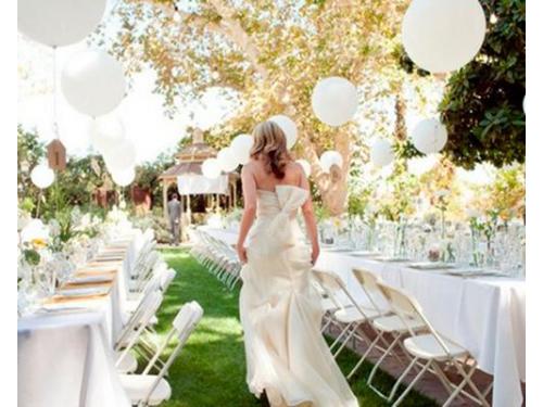 Boda de ensueño en aire libre