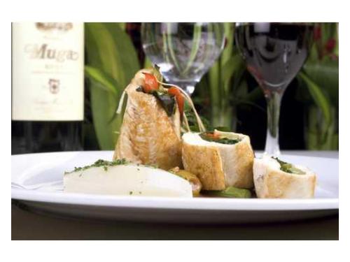 Menú a base de suprema de ave