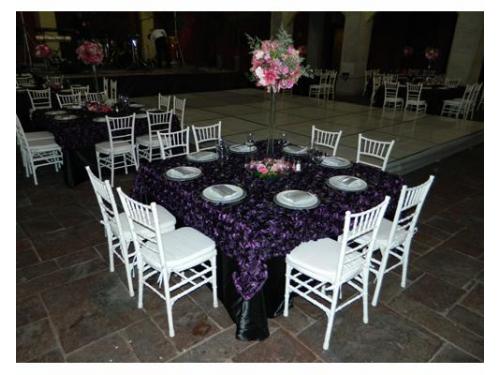 Montaje tiffany blanco