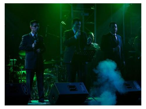 Amplio repertorio musical