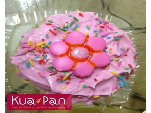 Cupcake de flor