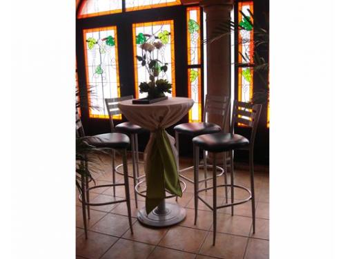 Mesas y sillas periqueras