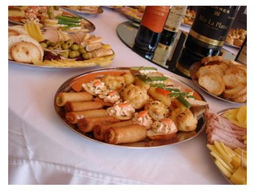 Banquetes para bodas