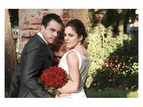 Posando para la cámara