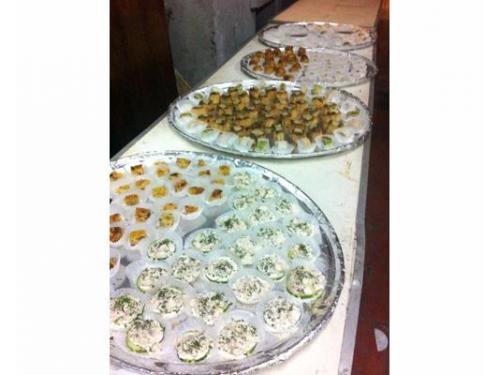 Charolas de bocadillos