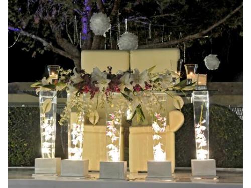 Mesa principal de los novios