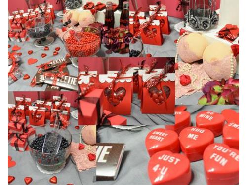 Barra de postres y dulces