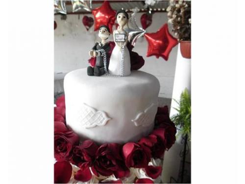 Rococó pastelería para bodas