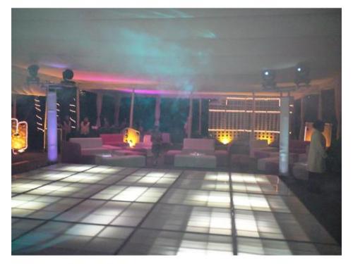 Un poco de luz hará de tu pista de baile algo único