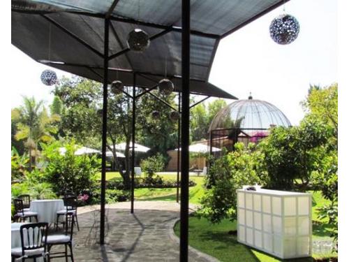 Montaje en el jardín