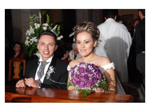 En la ceremonia religiosa