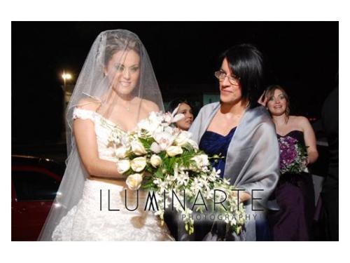 La entrada de la novia