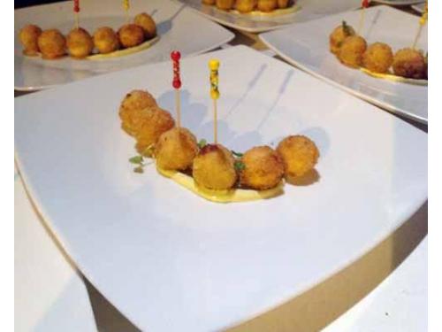 Bolitas para degustar