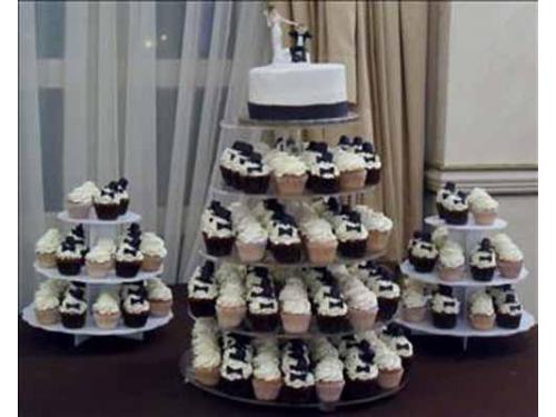 Pastel con cupcakes originales