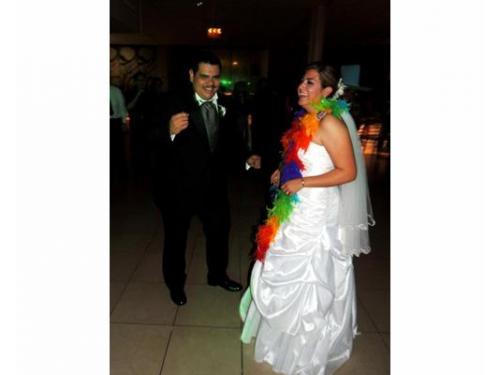 Novios bailando