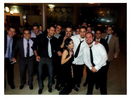 Ambiente de festejo y celebración