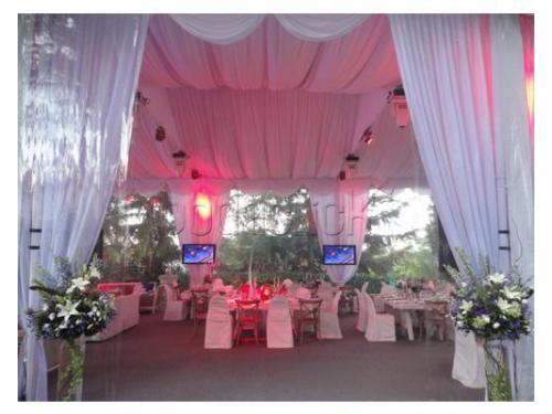 Montaje con carpa para tu boda