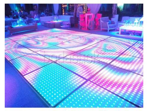 Montaje con pista de baile