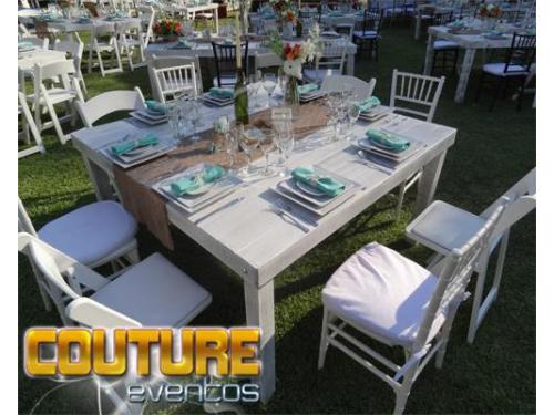 Elige el mobiliario en tu boda