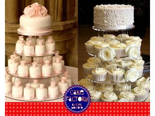 Cupcakes elecancia con mini pastel