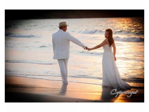 Caminando en la playa