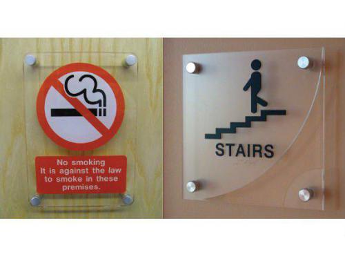 Señalización comercial para oficinas