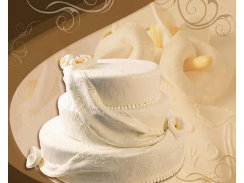 Disfrutando el pastel de tu boda