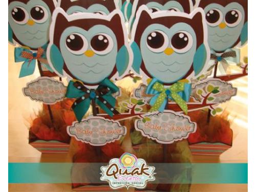 Centrso de mesa de búho