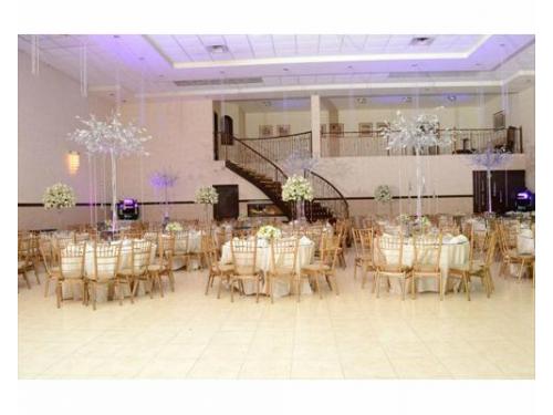 Elegante salón para tu boda soñada