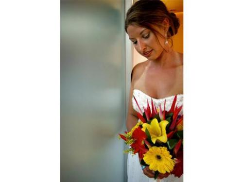 Los últimos momentos de la novia antes de la misa