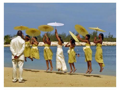 Sombrillas para bodas