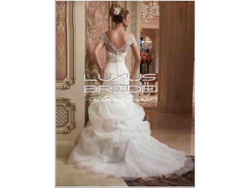 Vestido de novia beauty collar atras