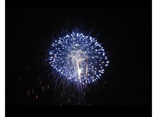 Pirotecnia para recordar bellos momentos