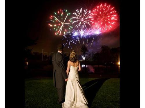 Pirotecnia de colores para disfrutar