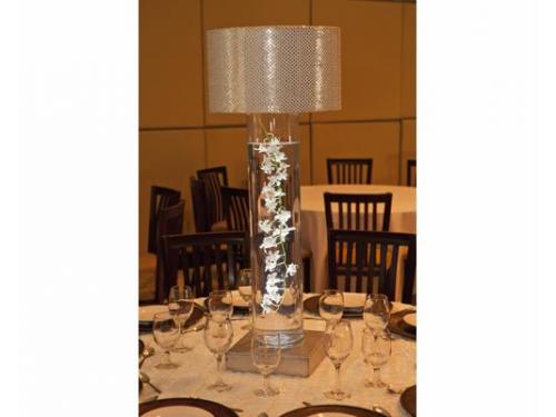 Centro de mesa flotante