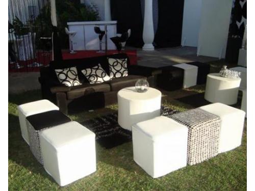 Salas chocolate y blancas